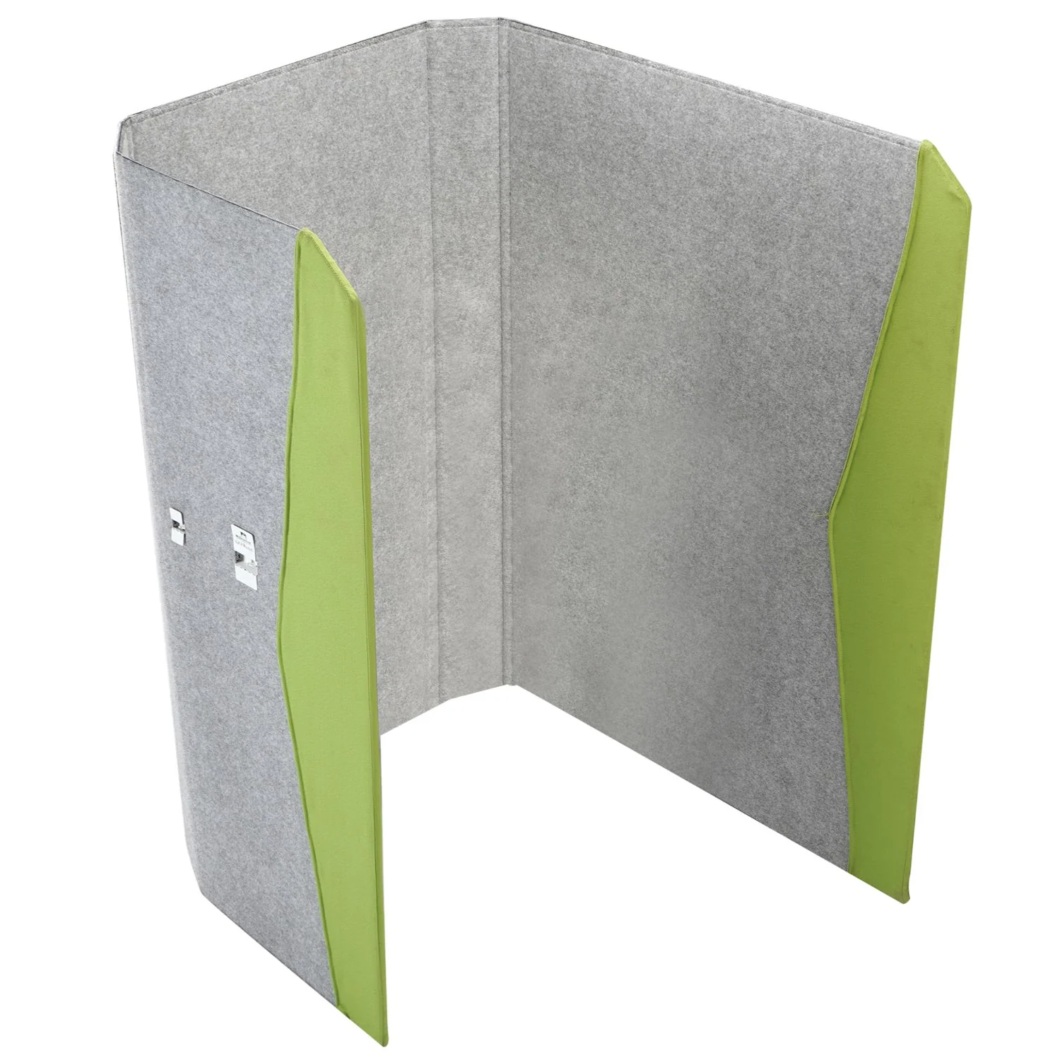 Nilkamal Workube Half (Grey / Green) - Image 2