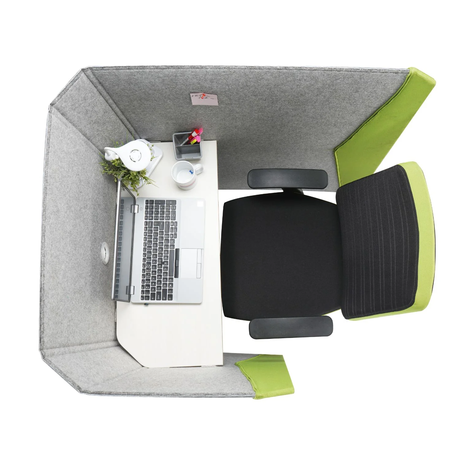 Nilkamal Workube Half (Grey / Green) - Image 5