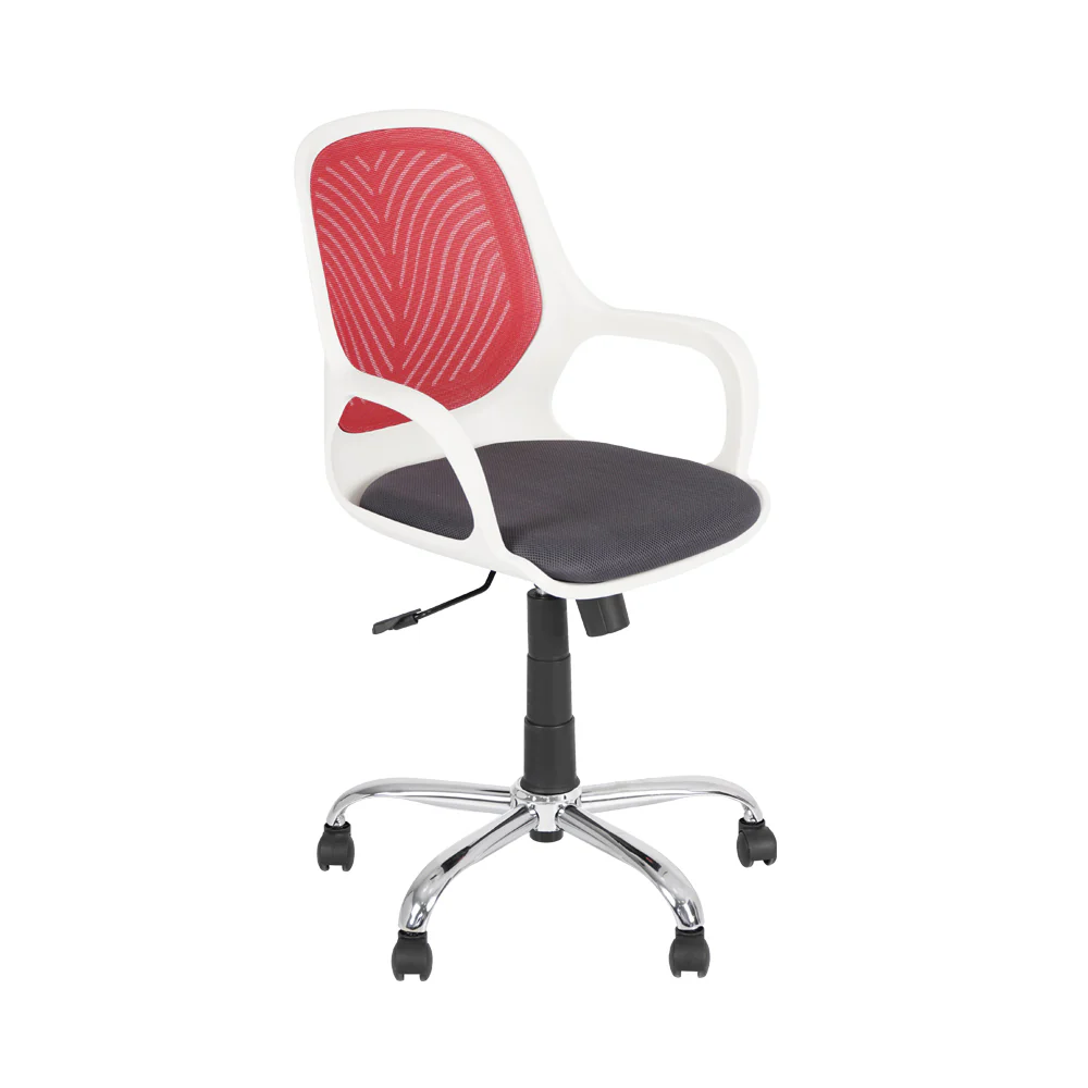 Nilkamal Yaris Mid Back Chrome Base Chair - Image 51