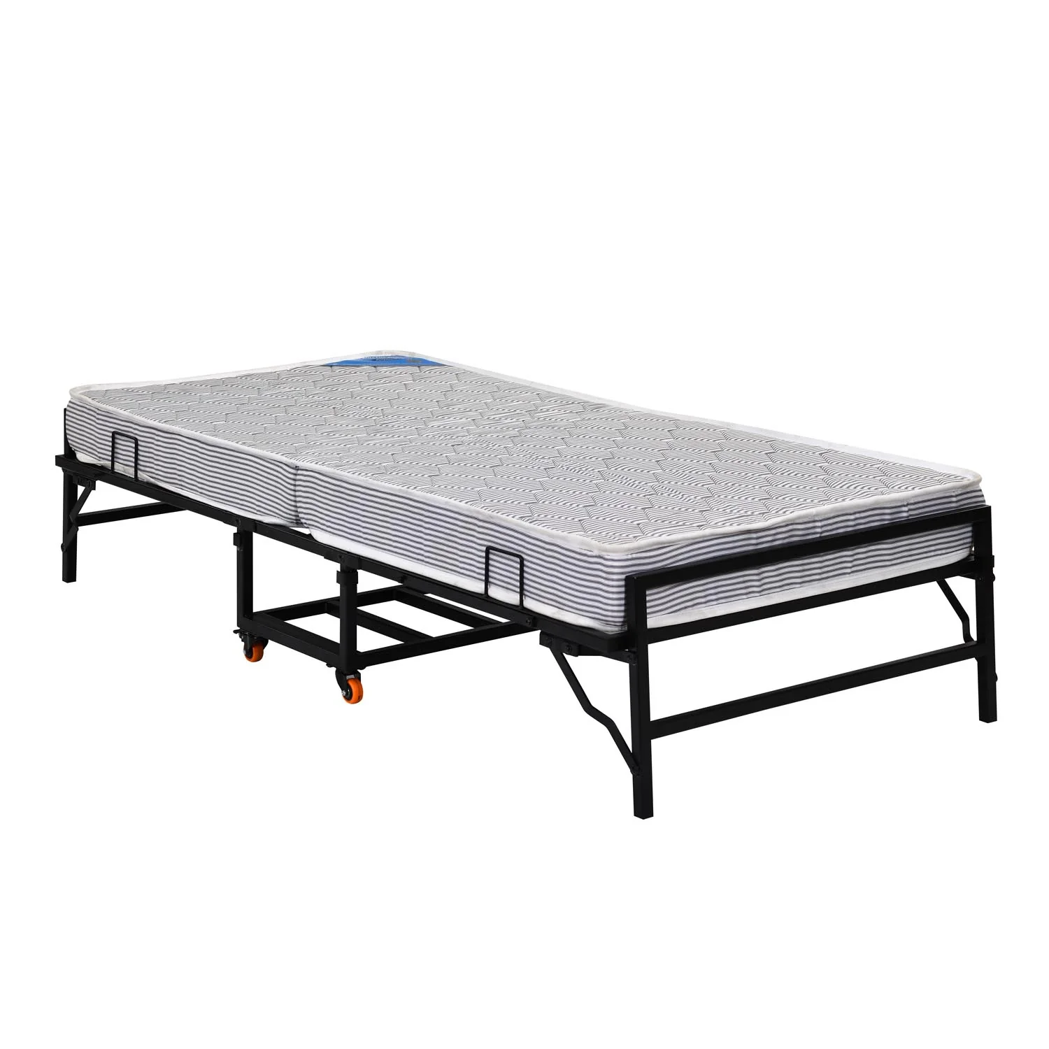 Nilkamal Zoe Folding Bed with Mattress (Black) - Image 8